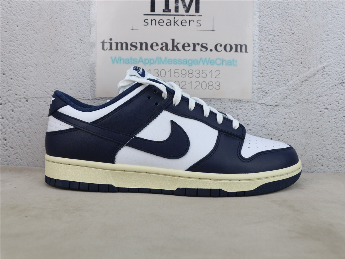 M Batch Nike Dunk Low Vintage Navy DD1503-115